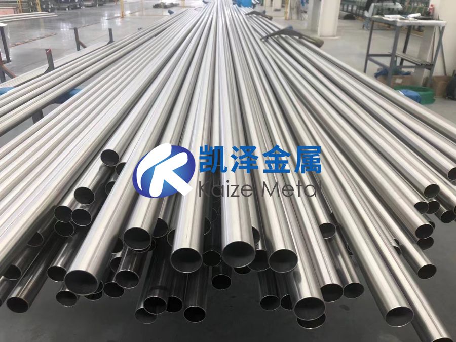 凱澤金屬供應化工石油管道用純鈦管 焊接鈦管 TC4鈦合金管